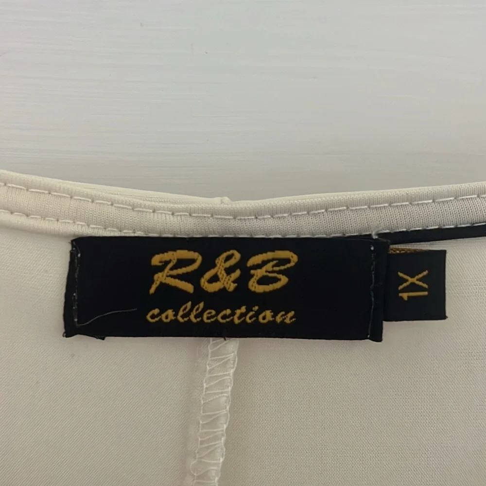 R&B collection midi dress size 1X.  Never worn - Picture 2 of 3